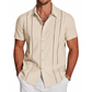 👕🔥 ¡OFERTA 50% OFF! Camisa de Manga Corta Hombre – Estilo Elegante y Casual