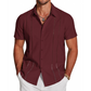 👕🔥 ¡OFERTA 50% OFF! Camisa de Manga Corta Hombre – Estilo Elegante y Casual