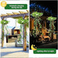🌿☀️ 50% OFF POR TIEMPO LIMITADO | Luz Solar Colgante con Planta Artificial ✨ Decoración de Jardín con LED Cálido, Sin Cables y Resistente al Clima