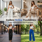 👖🔥 50% OFF POR TIEMPO LIMITADO | Pantalones Palazzo de Cintura Alta para Mujer ✨ Elegantes, Cómodos y Frescos para un Look Casual con Estilo