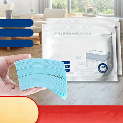 🧹🔥 50% OFF POR TIEMPO LIMITADO | Toallitas Limpiadoras de Piso Multisuperficie ✨ 120 Unidades Solubles en Agua, Eliminan Manchas y Dejan Brillo Impecable
