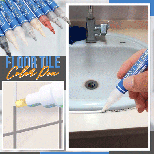 🧽🔥 50% OFF POR TIEMPO LIMITADO | Bolígrafo Reparador de Juntas de Azulejos ✨ Renueva Juntas Negras y con Moho, Restaura el Aspecto Limpio de tu Hogar