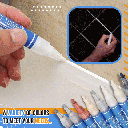 🧽🔥 50% OFF POR TIEMPO LIMITADO | Bolígrafo Reparador de Juntas de Azulejos ✨ Renueva Juntas Negras y con Moho, Restaura el Aspecto Limpio de tu Hogar