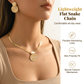💫 ¡TIEMPO LIMITADO 55% DE DESCUENTO! ✨ Set de joyería geométrica moderna – Bañado en oro, ligero, elegante 🔶