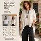 ✨🌸 ¡OFERTA 50% OFF! Top de Punto Calado con Mangas Murciélago para Mujer – Estilo Elegante y Fresco