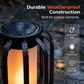 🔥🕯️ 50% OFF POR TIEMPO LIMITADO | Linterna Solar con Efecto Llama Parpadeante ✨ Luz LED Decorativa para Jardín, Patio y Camping con Ambiente Cálido