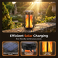 🔥🕯️ 50% OFF POR TIEMPO LIMITADO | Linterna Solar con Efecto Llama Parpadeante ✨ Luz LED Decorativa para Jardín, Patio y Camping con Ambiente Cálido