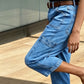 👖🔥 50% OFF POR TIEMPO LIMITADO | Pantalones Vaqueros Cortos Cargo para Mujer ✨ Corte Barril Cómodo, Cintura Media y Estilo Casual Moderno