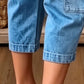 👖🔥 50% OFF POR TIEMPO LIMITADO | Pantalones Vaqueros Cortos Cargo para Mujer ✨ Corte Barril Cómodo, Cintura Media y Estilo Casual Moderno