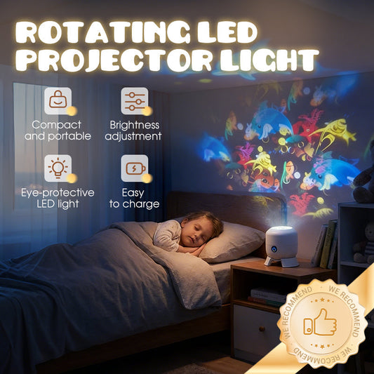 Proyector de luz LED giratorio dinámico