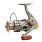 Carrete de Pesca Giratorio con Bobina CNC