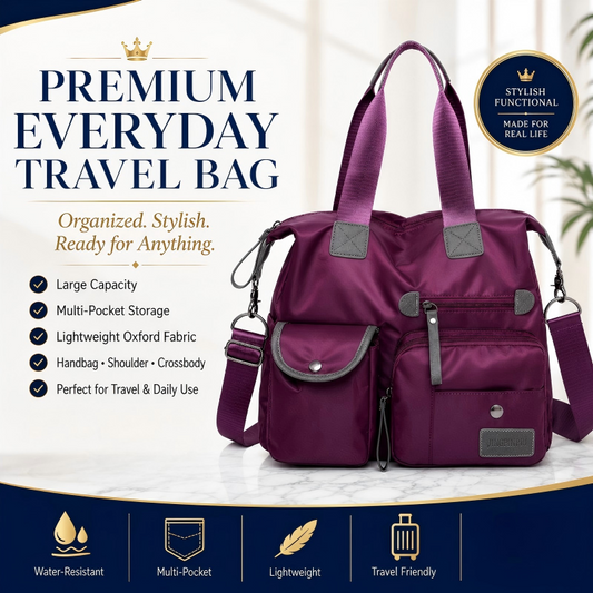 👜🔥 50% OFF POR TIEMPO LIMITADO | Bolso Tote Impermeable para Mujer ✨ Gran Capacidad, Múltiples Bolsillos y 3 Formas de Llevar para Trabajo y Viajes