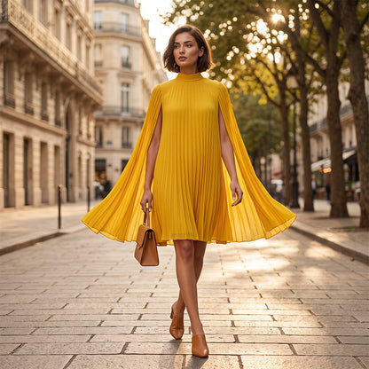 👗🔥 50% OFF POR TIEMPO LIMITADO | Vestido Elegante de Pliegues para Mujer ✨ Silueta Fluida, Cómoda y Sofisticada para Cualquier Ocasión