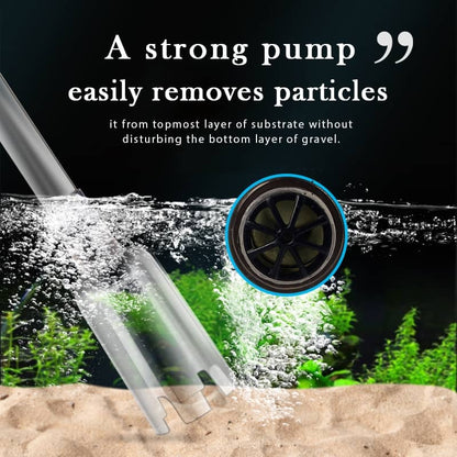 🐟🔥 50% OFF POR TIEMPO LIMITADO | Limpiador Eléctrico de Acuario Automático 🫧 Mantén el Agua Cristalina sin Esfuerzo y Sin Mojarte las Manos