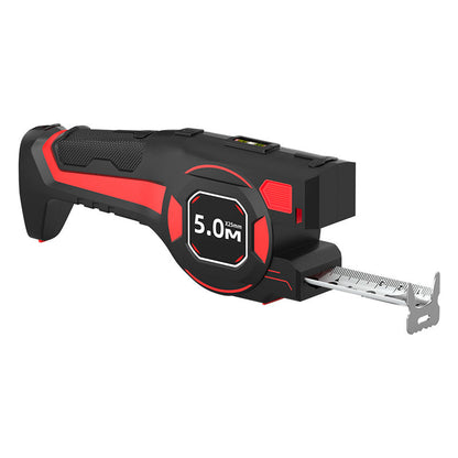 📏🔥 50% OFF POR TIEMPO LIMITADO | Cinta Métrica Láser 2 en 1 ✨ Guía Láser Verde, Nivel de Burbuja y Medición Precisa de 5M para Proyectos DIY