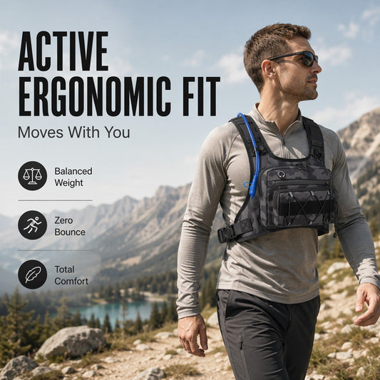 🎒🔥 50% OFF POR TIEMPO LIMITADO | Bolsa Táctica de Pecho Impermeable Oxford 900D ✨ Mochila Cruzada Ajustable para Senderismo, Ciclismo y Aventuras al Aire Libre
