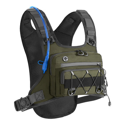 🎒🔥 50% OFF POR TIEMPO LIMITADO | Bolsa Táctica de Pecho Impermeable Oxford 900D ✨ Mochila Cruzada Ajustable para Senderismo, Ciclismo y Aventuras al Aire Libre