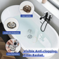 🧴 ¡50% DE DESCUENTO AHORA! 🧂 Colador de Fregadero de Cocina en Acero Inoxidable – Anticorrosión y Doble Función (Tapador + Filtro) 🥗