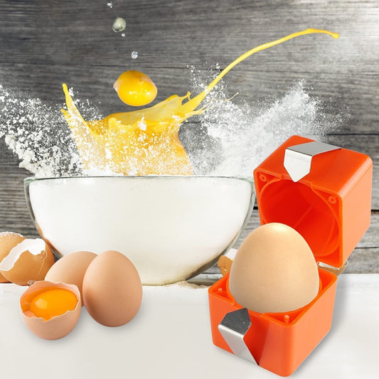 🥚🔥 50% OFF POR TIEMPO LIMITADO | Cascador de Huevos Fácil y Seguro ✨ Abre Huevos Rápidamente Sin Romper la Yema ni Ensuciar tus Manos