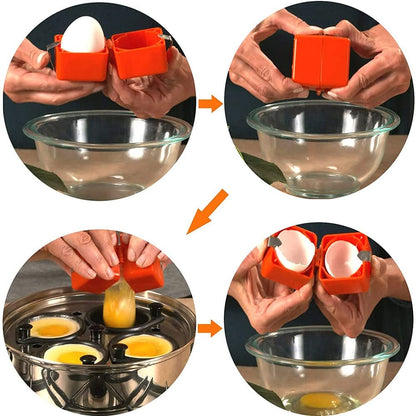🥚🔥 50% OFF POR TIEMPO LIMITADO | Cascador de Huevos Fácil y Seguro ✨ Abre Huevos Rápidamente Sin Romper la Yema ni Ensuciar tus Manos