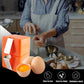 🥚🔥 50% OFF POR TIEMPO LIMITADO | Cascador de Huevos Fácil y Seguro ✨ Abre Huevos Rápidamente Sin Romper la Yema ni Ensuciar tus Manos