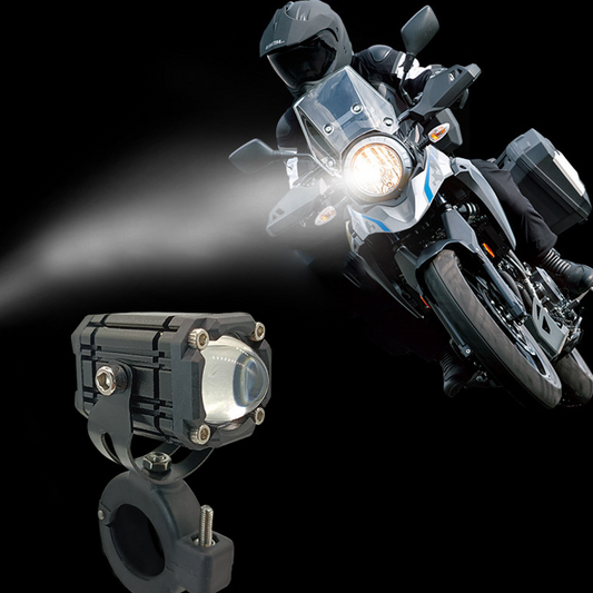 🏍️🔥 50% OFF POR TIEMPO LIMITADO | Faro LED Universal para Motocicleta ✨ Luz de Alta Potencia, Doble Haz e Impermeable para Conducción Nocturna Segura