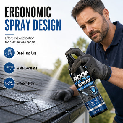 🏠🔥 50% OFF POR TIEMPO LIMITADO | Spray Reparador Impermeable de Fugas ✨ Sellador de Alta Resistencia para Techos, Concreto y Juntas