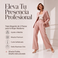 Conjunto de 2 piezas de blazer casual y pantalones para mujer