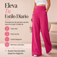 👖🔥 50% OFF POR TIEMPO LIMITADO | Pantalones de Mujer de Talle Alto y Pierna Ancha ✨ Diseño con Botones Laterales, Elegancia y Comodidad para Todo el Día