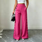 👖🔥 50% OFF POR TIEMPO LIMITADO | Pantalones de Mujer de Talle Alto y Pierna Ancha ✨ Diseño con Botones Laterales, Elegancia y Comodidad para Todo el Día
