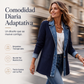🧥🔥 50% OFF POR TIEMPO LIMITADO | Cazadora de Punto para Mujer con Parches de Mezclilla ✨ Diseño Moderno, Corte Cómodo y Estilo Urbano Sofisticado