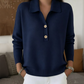 👗🔥 50% OFF POR TIEMPO LIMITADO | Jersey de Punto Elegante con Cuello de Solapa para Mujer ✨ Diseño Sofisticado, Cálido y Cómodo para un Estilo Impecable Cada Día