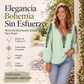 👚🔥 50% OFF POR TIEMPO LIMITADO | Top de Manga Larga para Mujer con Cuello en V y Estampado 3D ✨ Diseño Moderno, Elegante y Cómodo para Cualquier Ocasión