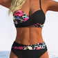 👙🔥 50% OFF POR TIEMPO LIMITADO | Bikini Push-Up de Mujer de Dos Piezas ✨ Diseño Cruzado, Cintura Favorecedora y Figura Espectacular para la Playa