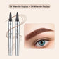 💥COMPRA 1 RECIBE 1 GRATIS🎉Lápiz de cejas de alta calidad 3D impermeable microblading 4 punta de tenedor lápiz de tatuaje