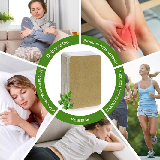 🌿🔥 50% OFF POR TIEMPO LIMITADO | Parches de Jengibre para Alivio Muscular ✨ Terapia de Calor Natural para Dolores, Tensión y Rigidez en Articulaciones