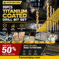 🛠️🔥 50% OFF POR TIEMPO LIMITADO | Juego de 99 Brocas con Recubrimiento de Titanio ⚙️ Perforación Rápida y Precisa para Madera, Metal y Plástico